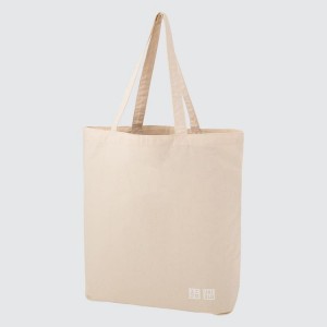 Bolsas Uniqlo Eco-friendly Hombre Blancas | 6329RDNVX