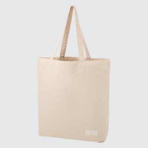 Bolsas Uniqlo Eco-friendly Mujer Blancas | 5108CRLJG