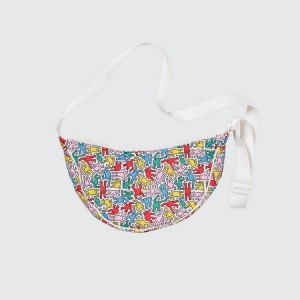 Bolsas Uniqlo Keith Haring Ut Round Mini Shoulder Mujer Blancas | 7216LDIVJ