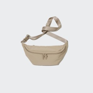 Bolsas Uniqlo Nylon Crossbody Hombre Beige | 9241STRNH