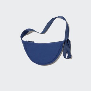 Bolsas Uniqlo Round Mini Shoulder Hombre Azules | 4078VPXDO