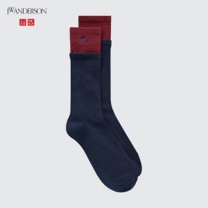 Calcetines Uniqlo Jw Anderson Hombre Azul Marino | 6581ICTDB