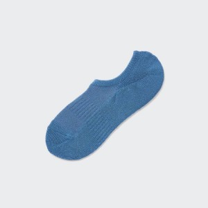 Calcetines Uniqlo Pile Low Cut Hombre Azules | 3746IYNMQ