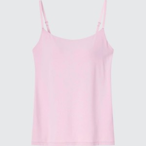 Chaleco Uniqlo Airism Camisole Mujer Rosas | 2410SDZEW