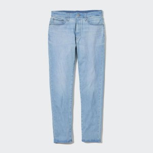 Jeans Uniqlo Ezy Ultra Stretch Slim Fit Hombre Azules | 3547JZHBV