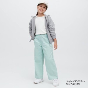 Jeans Uniqlo Girlsgy Colour Niños Verde Claro | 2730QPHAY