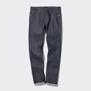 Jeans Uniqlo Selvedge Stretch Slim Fit Hombre Azul Marino | 1984WIFHL