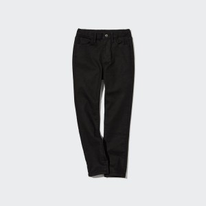 Jeans Uniqlo Ultra Stretch Soft Niños Negras | 7359SEQLB