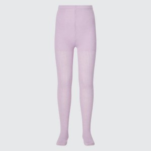 Leggins Uniqlo Glitter Tights Niños Rosas | 1752XKLWN