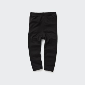 Leggins Uniqlo Heattech Thermal Bebe Negras | 2805NKJYE