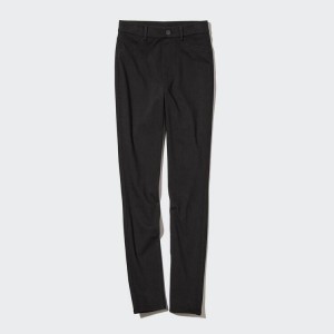 Leggins Uniqlo Ultra Stretch High Rise (2021 Season) Mujer Negras | 4678OZCBL