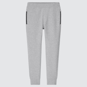 Pantalones Jogger Uniqlo Ultra Stretch Dry Niños Gris | 6238BDUZQ