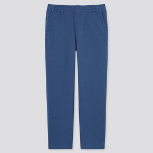 Pantalones Uniqlo Jersey Ankle Length (2021 Season) Hombre Azules | 6790WRLMH