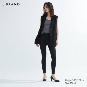 Pantalones Uniqlo Jnd Jeggings Mujer Negras | 2781QJCGR