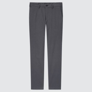 Pantalones Uniqlo Slim Fit Chinos Hombre Gris | 4539IPJED