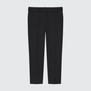 Pantalones Uniqlo Smart Comodidad Ankle Length Hombre Negras | 1078QDZLH