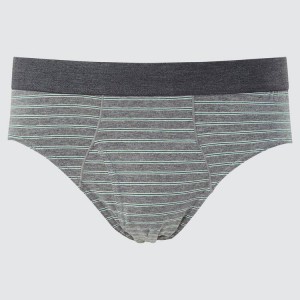 Ropa Interior Uniqlo Briefs Hombre Gris | 1980ORCJG