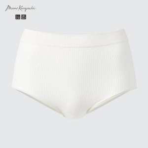 Ropa Interior Uniqlo Mame Kurogouchi High Rise Seamless Mujer Blancas | 4103BRJZC