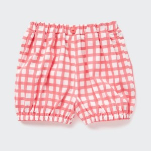 Short Uniqlo Dry Easy Balloon Bebe Rosas | 6947JRTQW