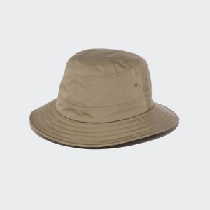 Sombreros Uniqlo Braided Mujer Kaki | 8547EFPBR