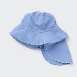 Sombreros Uniqlo Uv Protection Bebe Azules | 4105VEQRZ