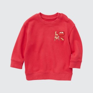 Tops Uniqlo Pixar Colección Ut Estampadas Bebe Rojas | 8035UHNJV