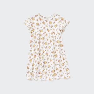 Vestido Uniqlo Airism Algodon Bebe Blancas | 5109QDGOL