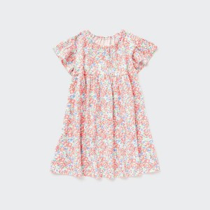 Vestido Uniqlo Airism Algodon Bebe Naranjas | 6280ACIWF