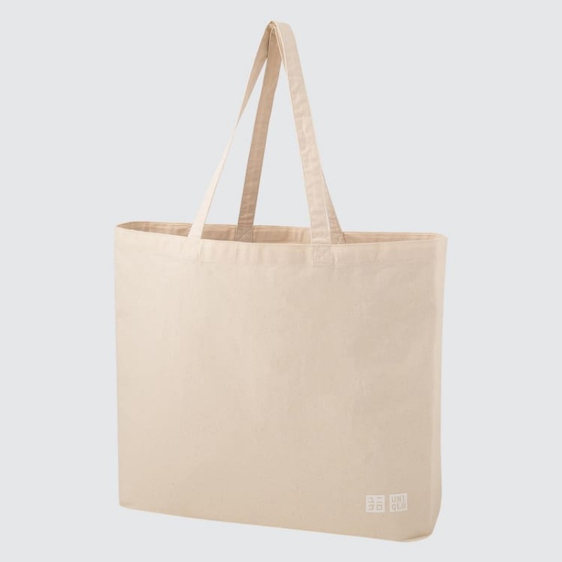 Bolsas Uniqlo Eco-friendly Hombre Blancas | 6329RDNVX