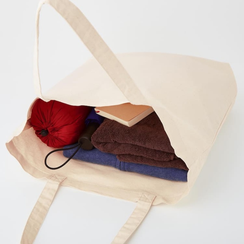 Bolsas Uniqlo Eco-friendly Hombre Blancas | 6329RDNVX