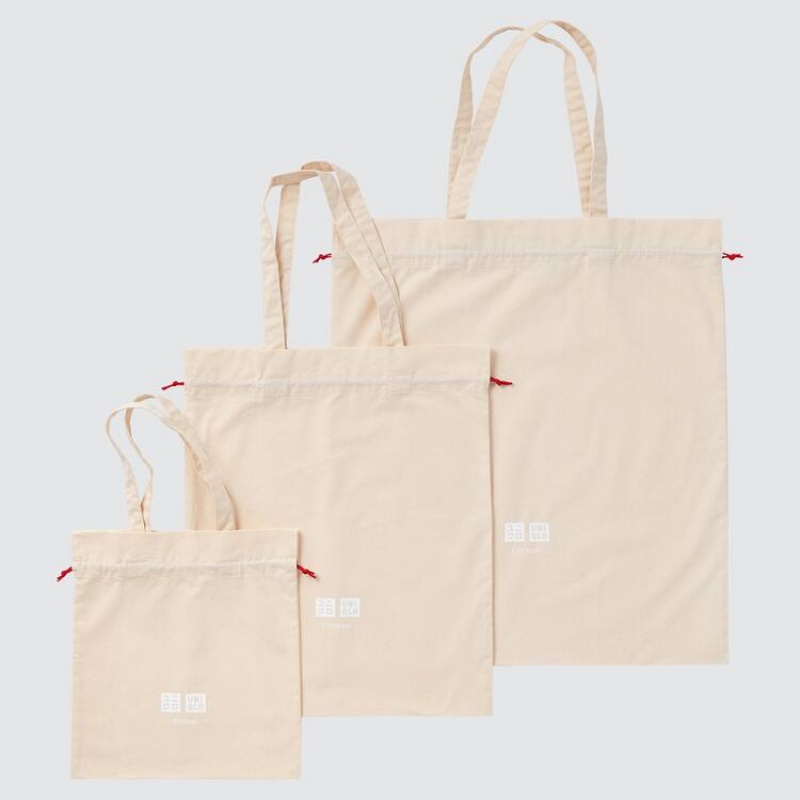 Bolsas Uniqlo Gift (2021 Season) Mujer Blancas | 3914RIZVG