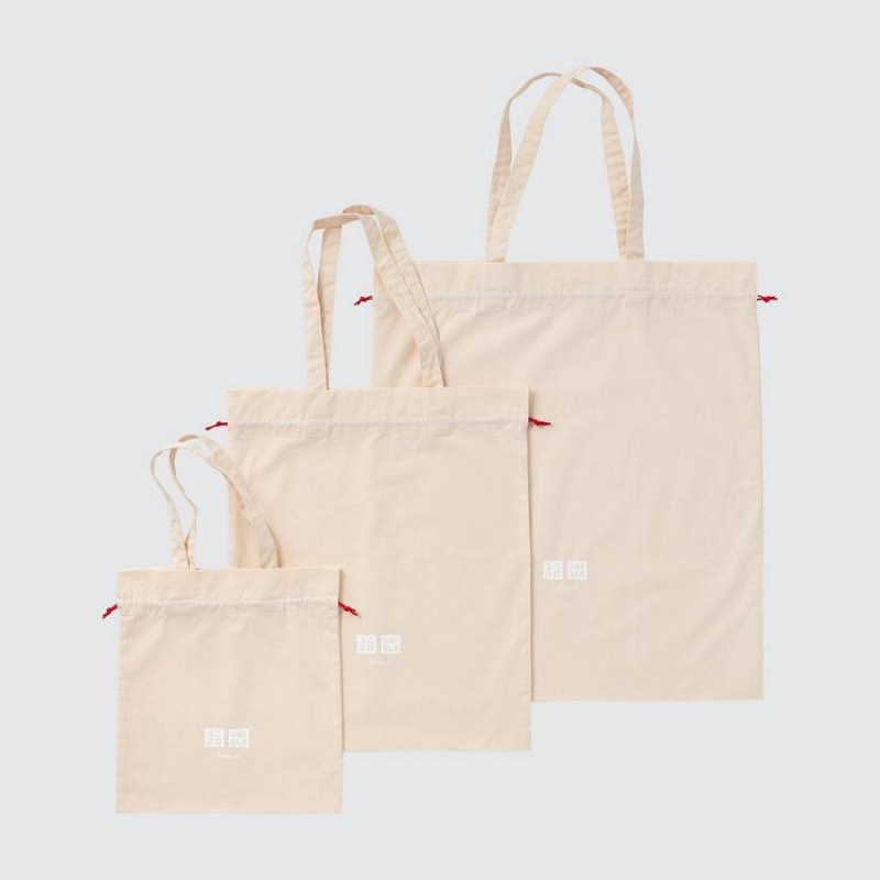 Bolsas Uniqlo Gift Hombre Blancas | 9512QUMXJ