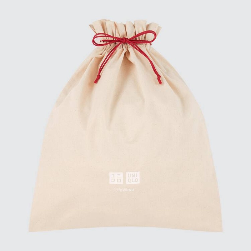 Bolsas Uniqlo Gift Hombre Blancas | 9512QUMXJ