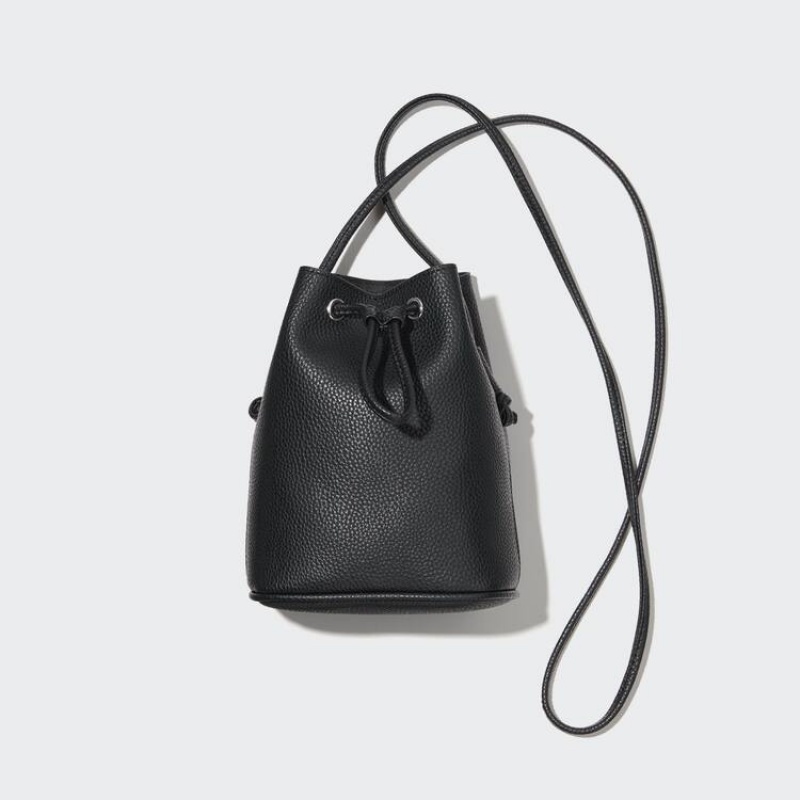 Bolsas Uniqlo Mini Shoulder Mujer Negras | 4273EQMHP