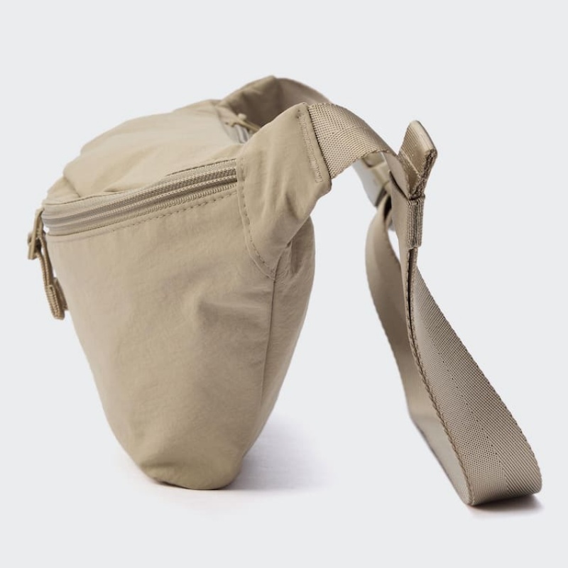 Bolsas Uniqlo Nylon Crossbody Hombre Beige | 0896CTYLH