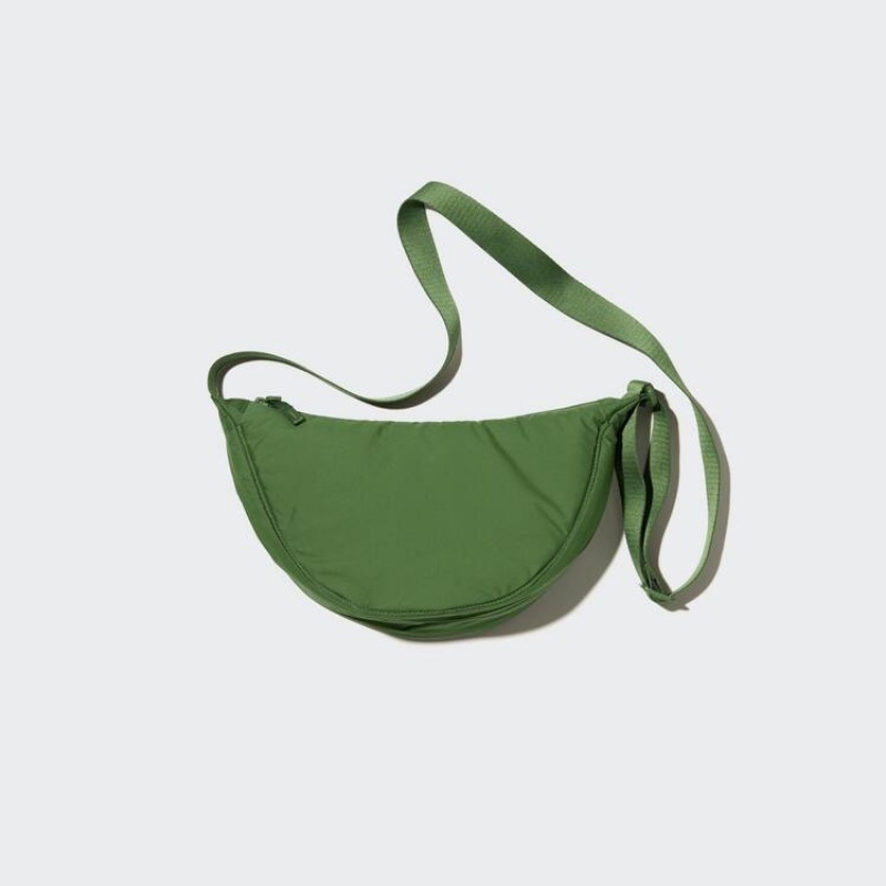 Bolsas Uniqlo Round Mini Shoulder Mujer Verde | 5172IGMEQ