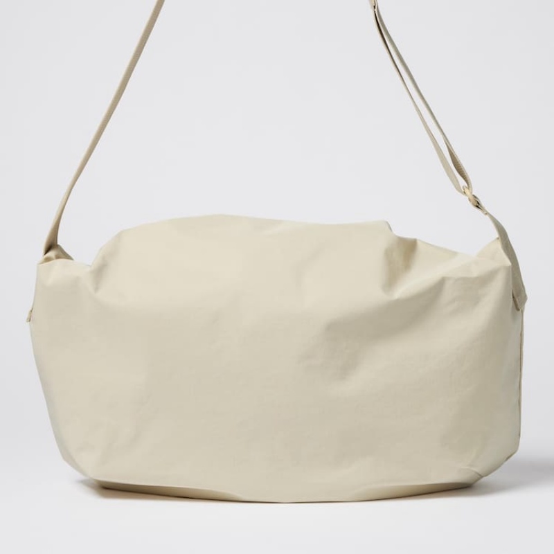 Bolsas Uniqlo U Drawstring Shoulder Hombre Beige | 9285KUOVZ