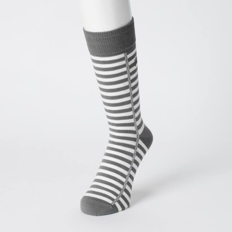 Calcetines Uniqlo Jw Anderson Hombre Gris | 9263ZPNUJ