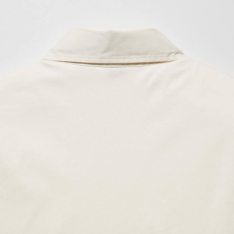 Camisas Uniqlo U Stretch Mujer Blancas | 5648YJCGX