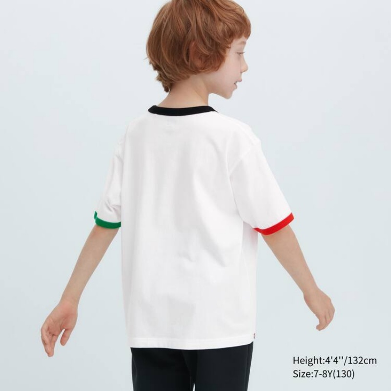 Camiseta Uniqlo Lego® City Ut Estampadas Niños Blancas | 2463IPWNZ