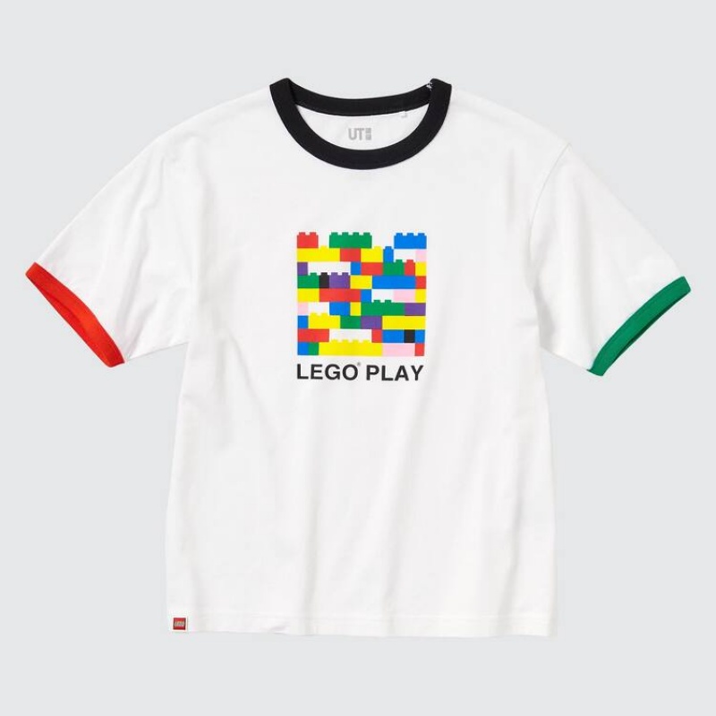 Camiseta Uniqlo Lego® City Ut Estampadas Niños Blancas | 2463IPWNZ