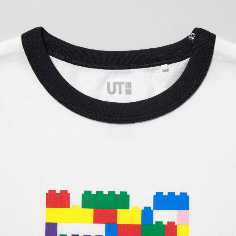 Camiseta Uniqlo Lego® City Ut Estampadas Niños Blancas | 2463IPWNZ