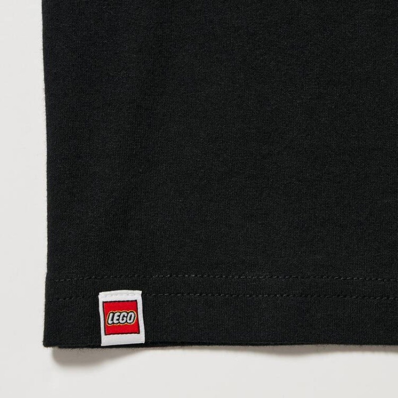 Camiseta Uniqlo Lego® City Ut Estampadas Niños Negras | 5418SLPHW