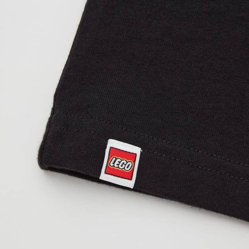 Camiseta Uniqlo Lego® City Ut Estampadas Niños Negras | 2137PNVYC