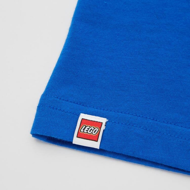 Camiseta Uniqlo Lego® City Ut Estampadas Niños Azules | 3416CTKUH