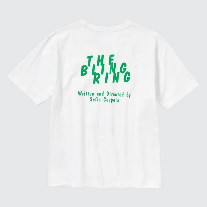 Camiseta Uniqlo Sofia Coppola Ut Estampadas Mujer Blancas | 1602BOZSG