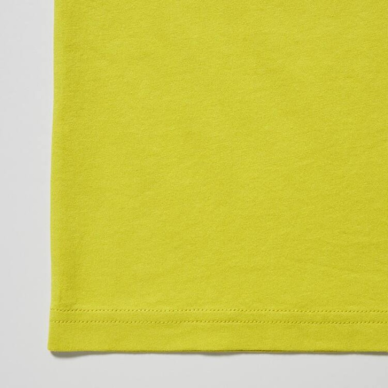 Camiseta Uniqlo Splatoon 3 Ut Estampadas Niños Amarillo | 1570WZNVL