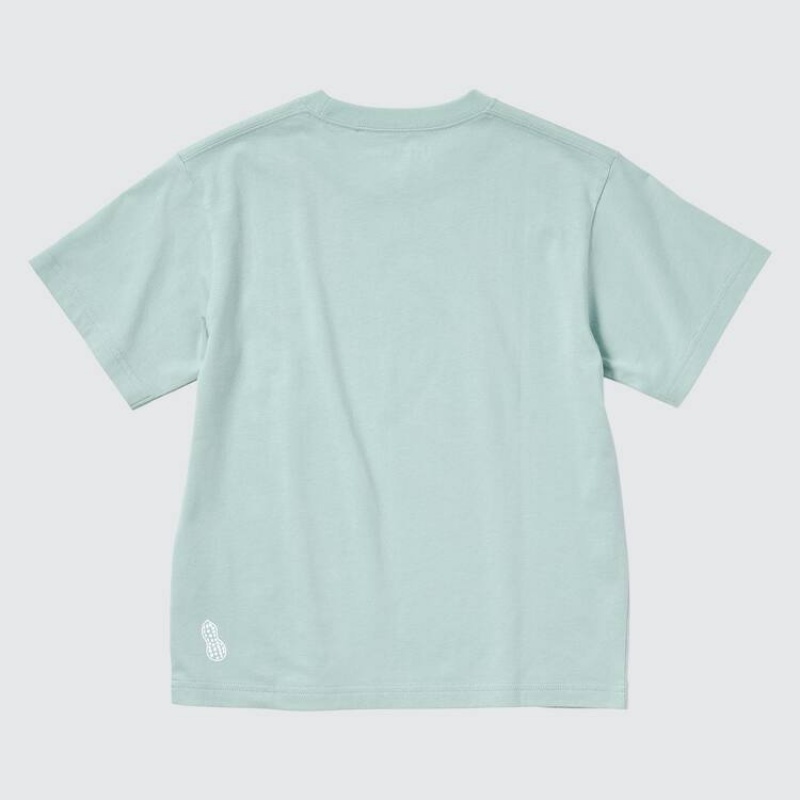 Camiseta Uniqlo Spy X Family Ut Estampadas Niños Verde Claro | 8503SZMOU