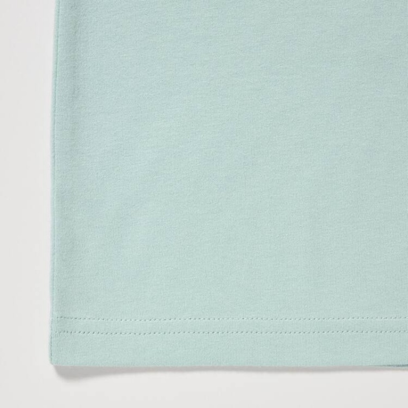 Camiseta Uniqlo Spy X Family Ut Estampadas Niños Verde Claro | 8503SZMOU