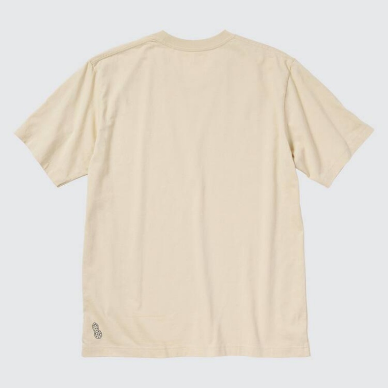 Camiseta Uniqlo Spy X Family Ut Estampadas Hombre Beige | 2361ESAUH